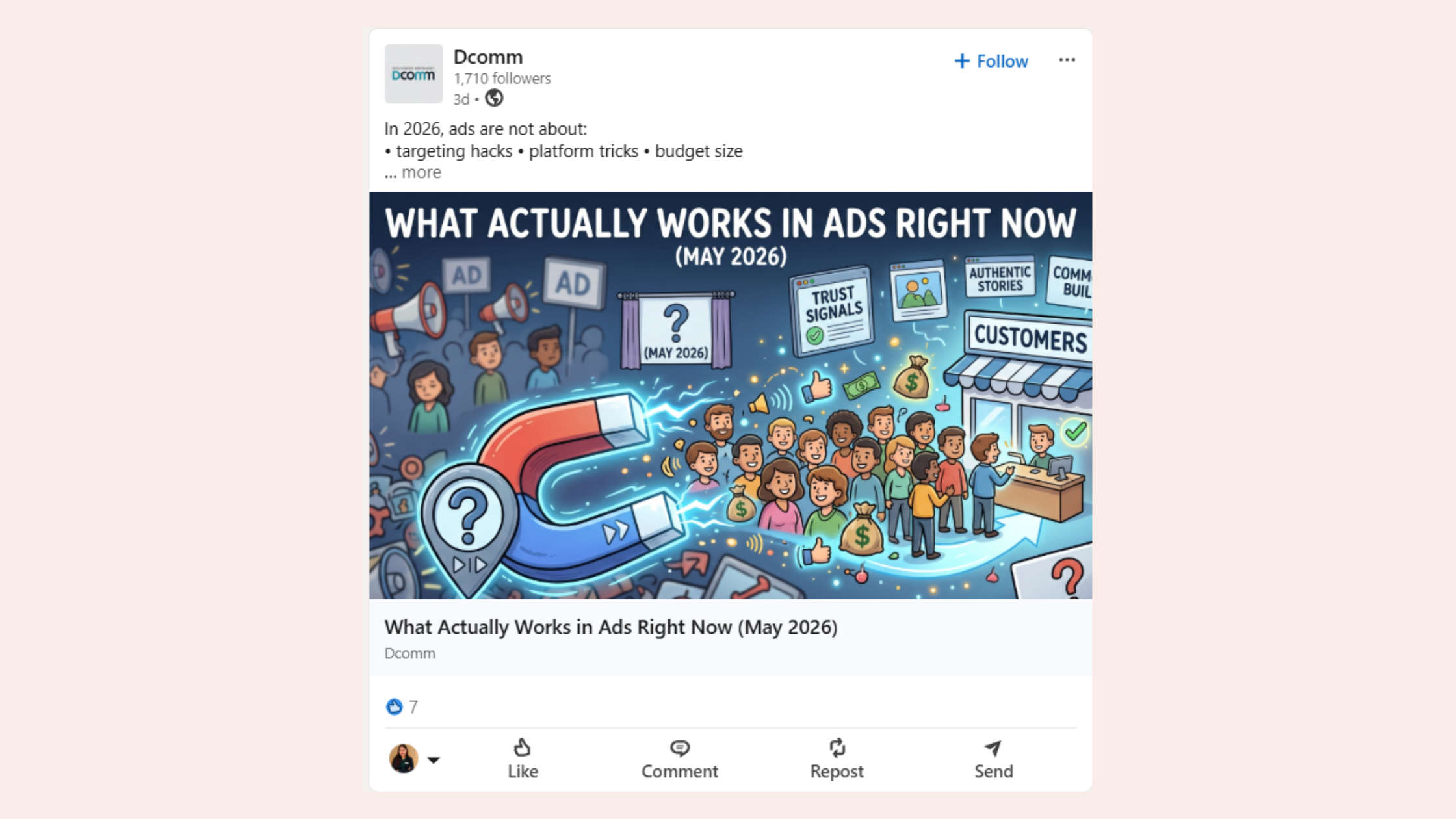 Image enhances visibility on linkedin