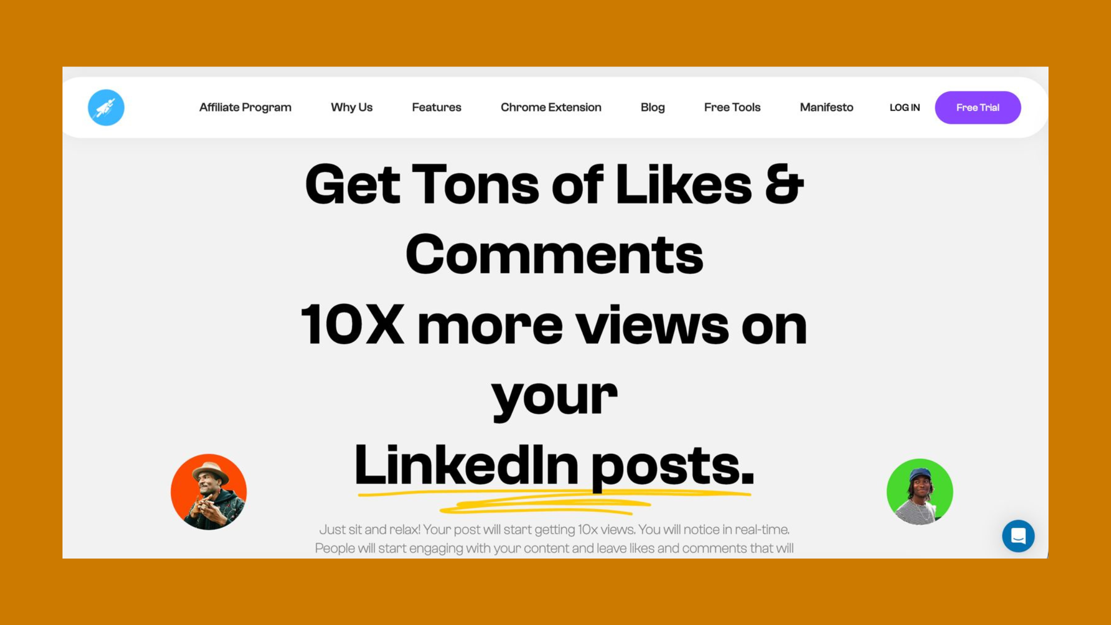 Improve linkedin engagement with Hyperclapper