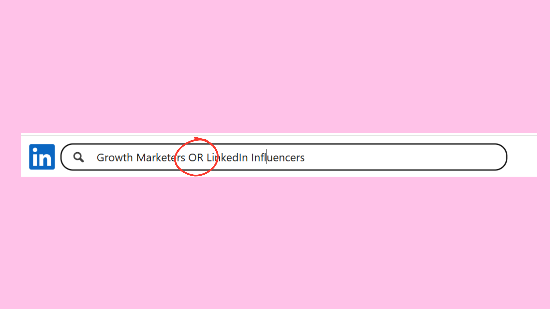 LinkedIn boolean operators 