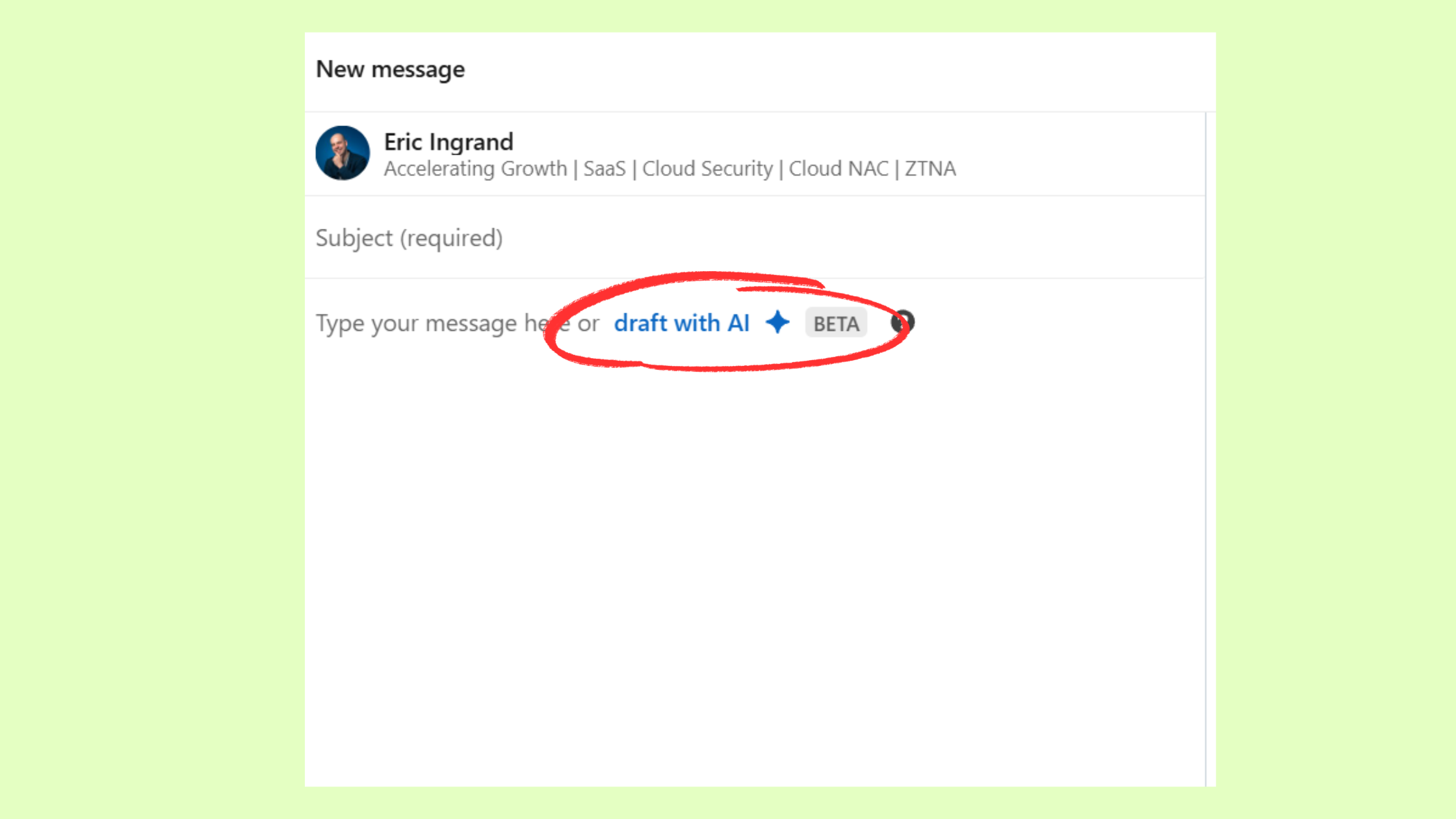 Hyper personalized outreach content with AI