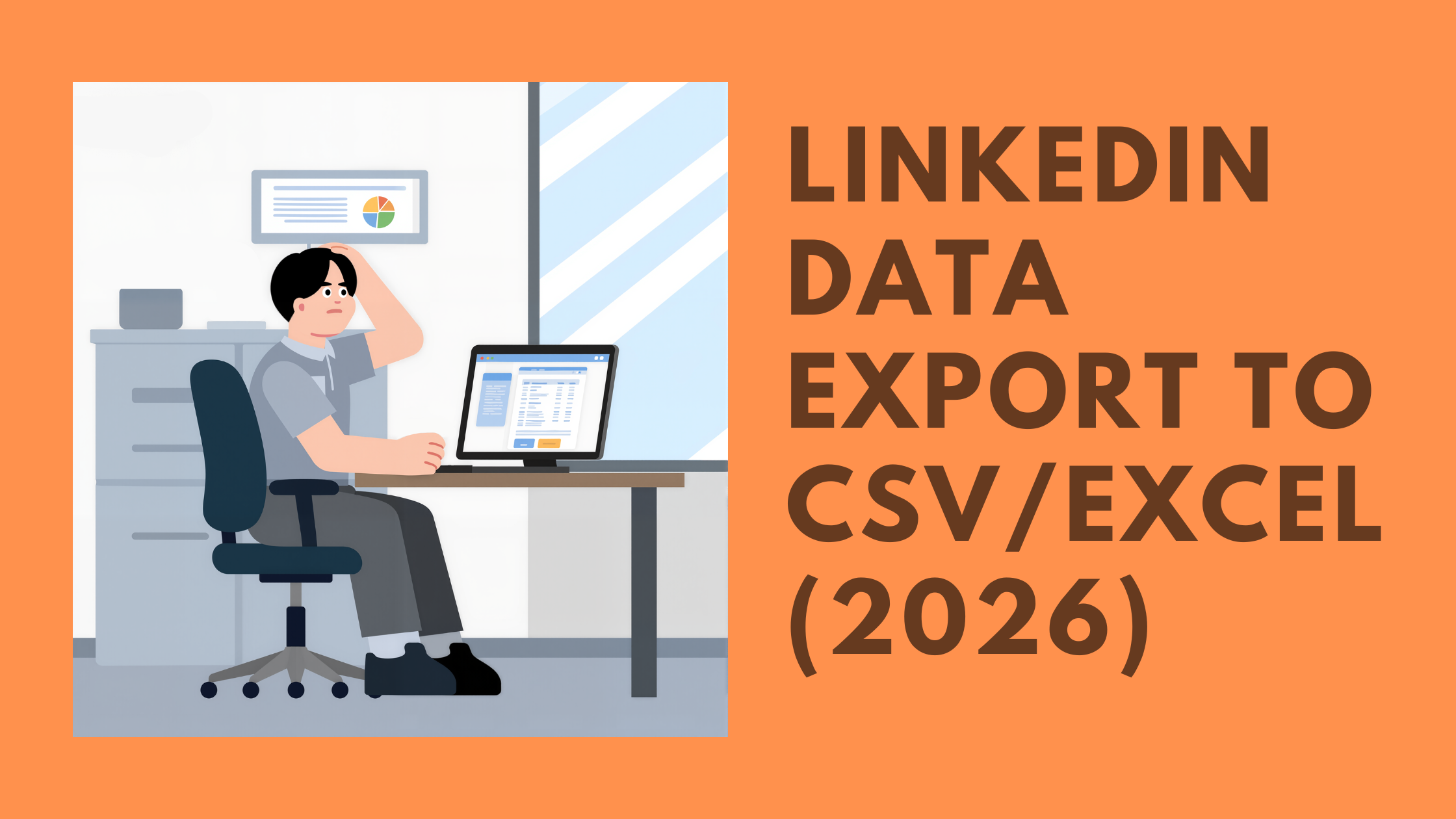 Export LinkedIn data to CSV / Excel