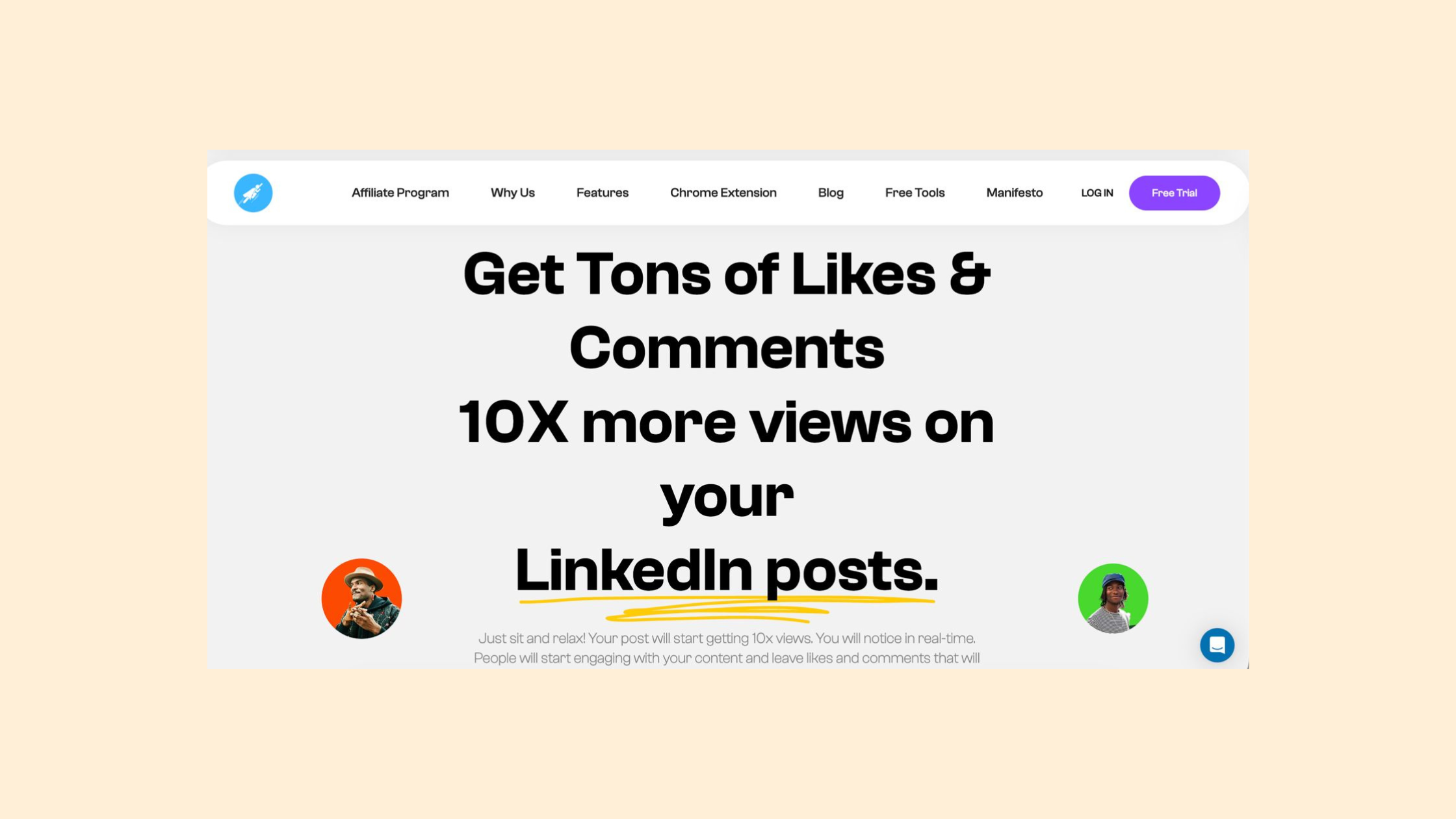 Boost Linkedin engagement and visibility with Hyperclapper