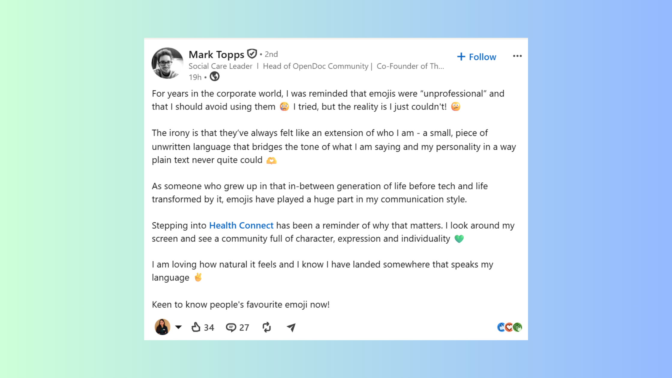 LinkedIn Post Emoji Strategy