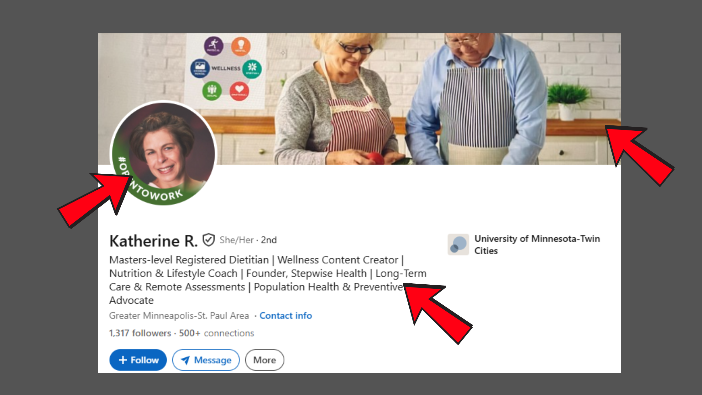 Linkedin profile optimization