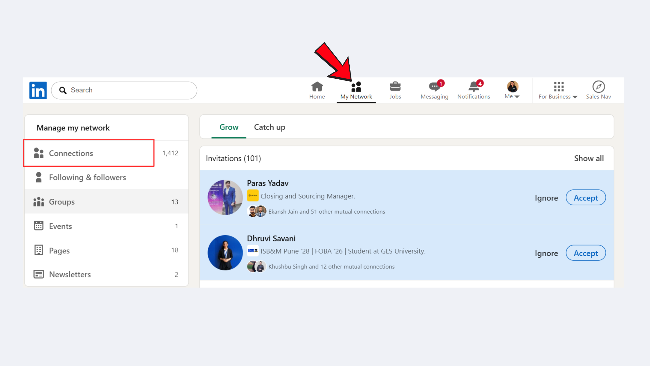 LinkedIn Connections