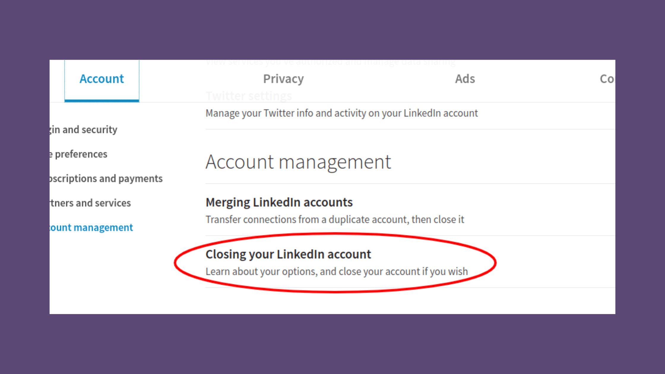 How to Delete Your LinkedIn Account