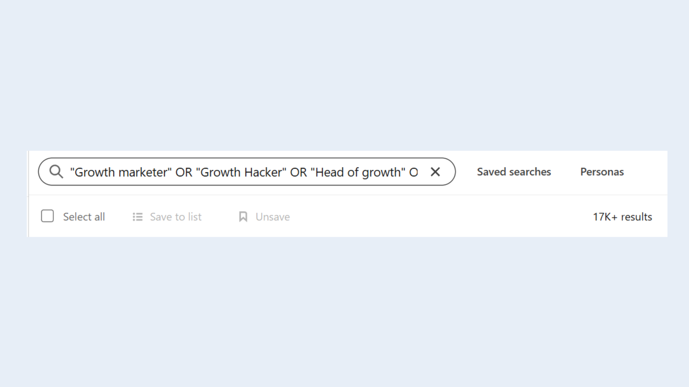 LinkedIn Boolean search Operators