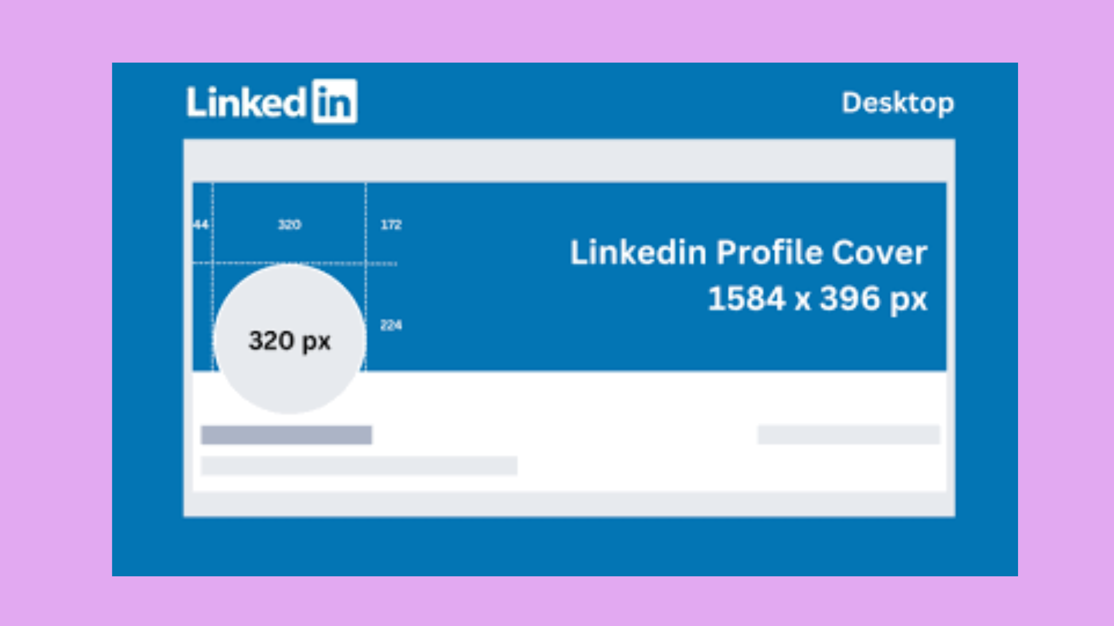 LinkedIn Profile Banner Size