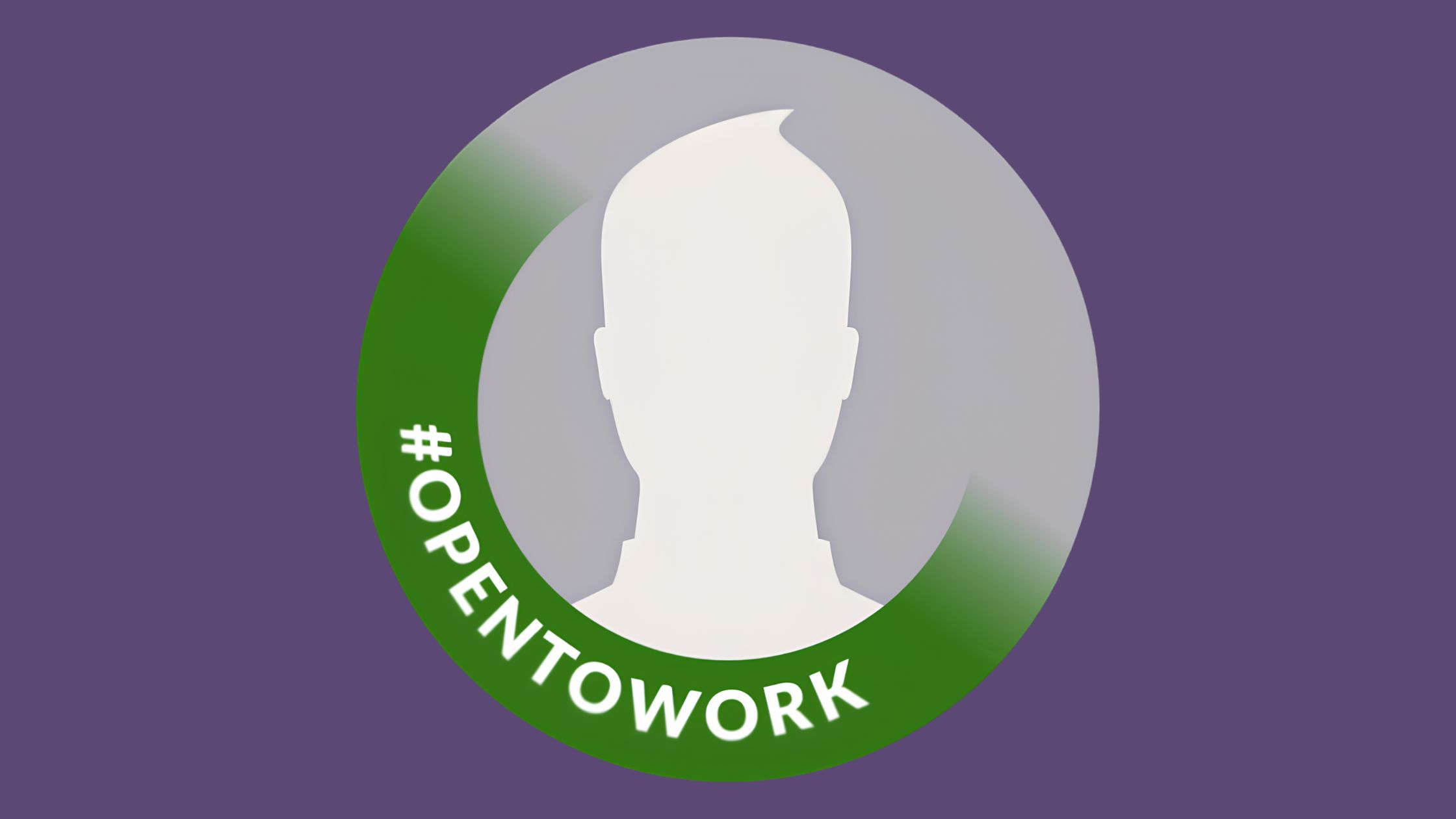 The Open to Work Badge
