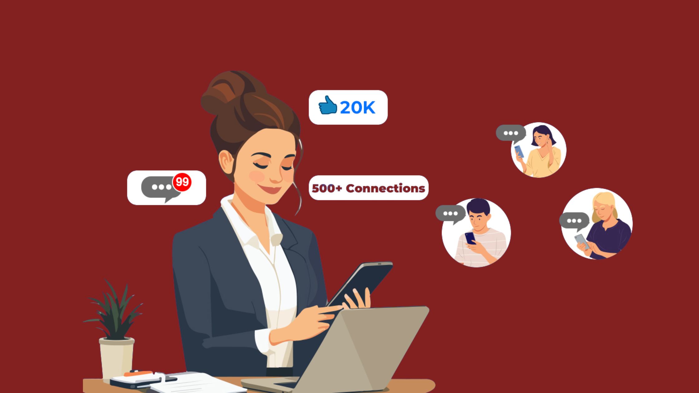 Influence on LinkedIn