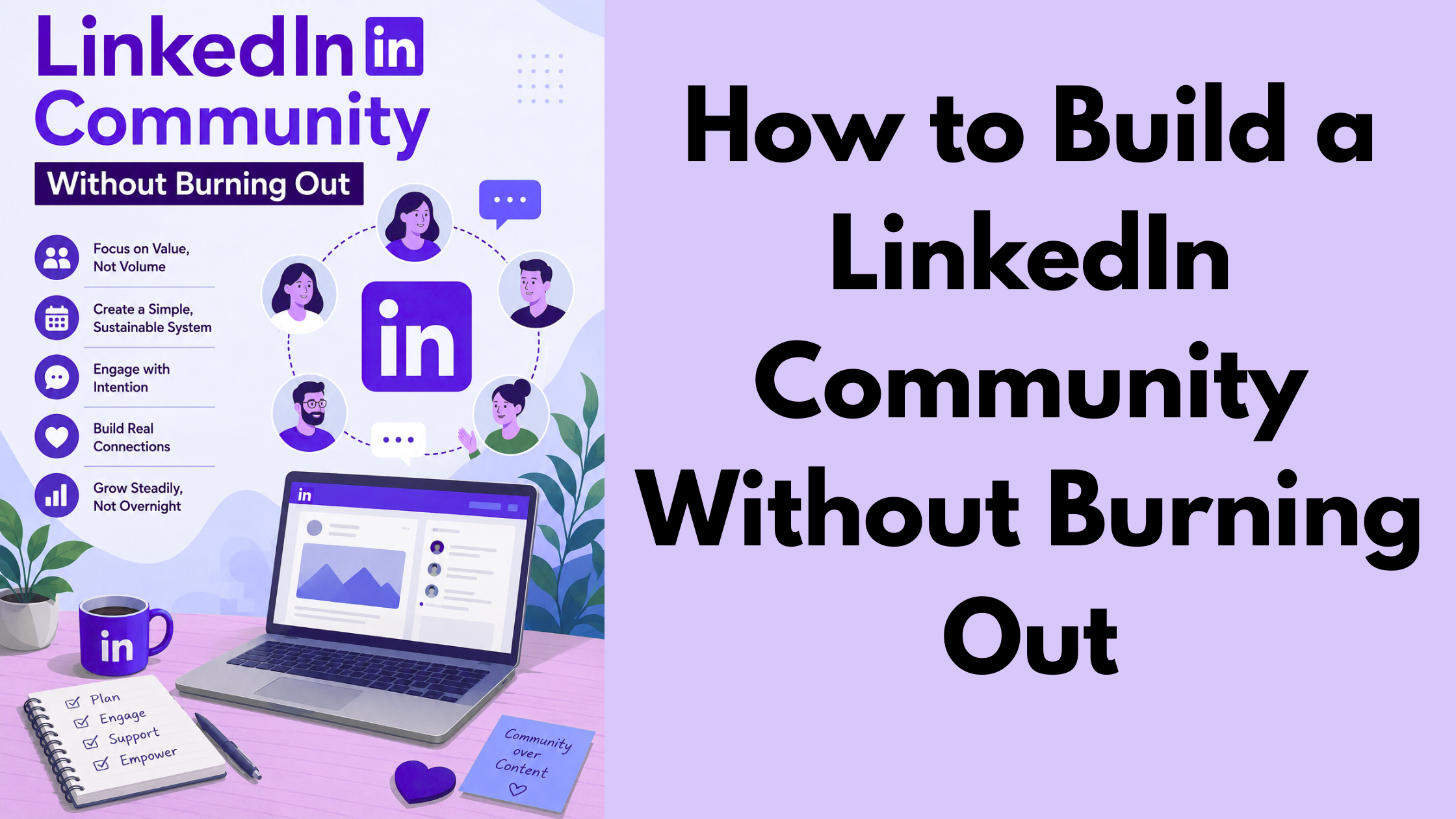 How to Build a LinkedIn Community Without Burning Out