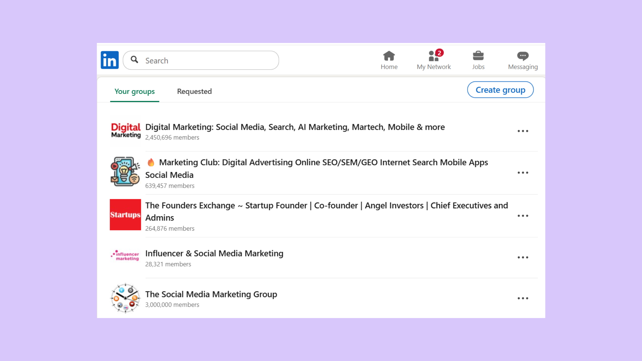 LinkedIn Groups