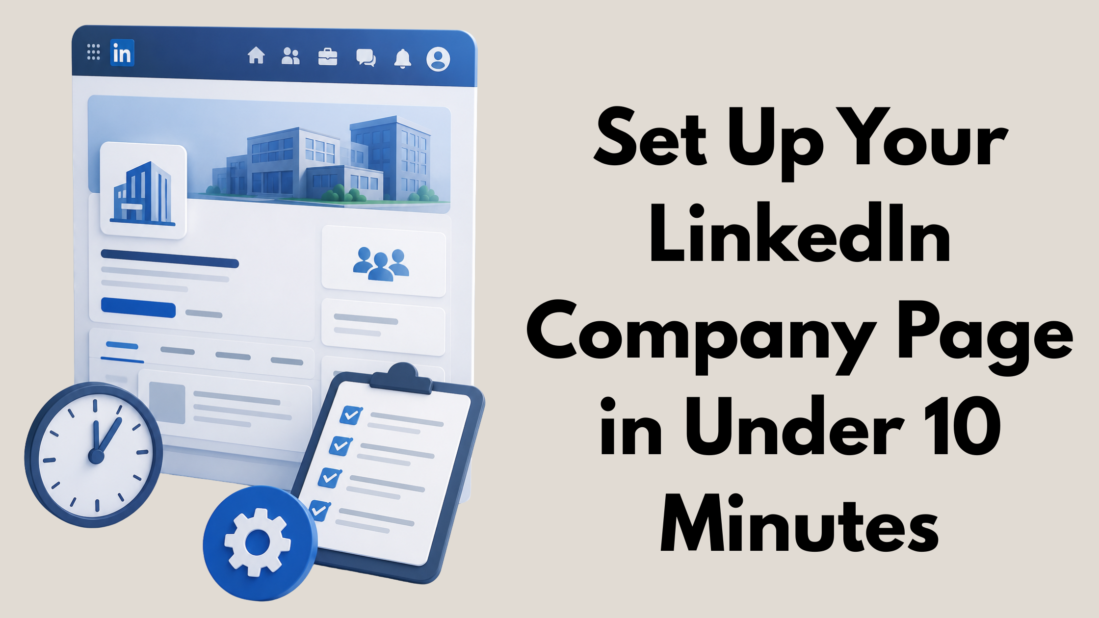 Set Up Your LinkedIn Company Page in Under 10 Minutes