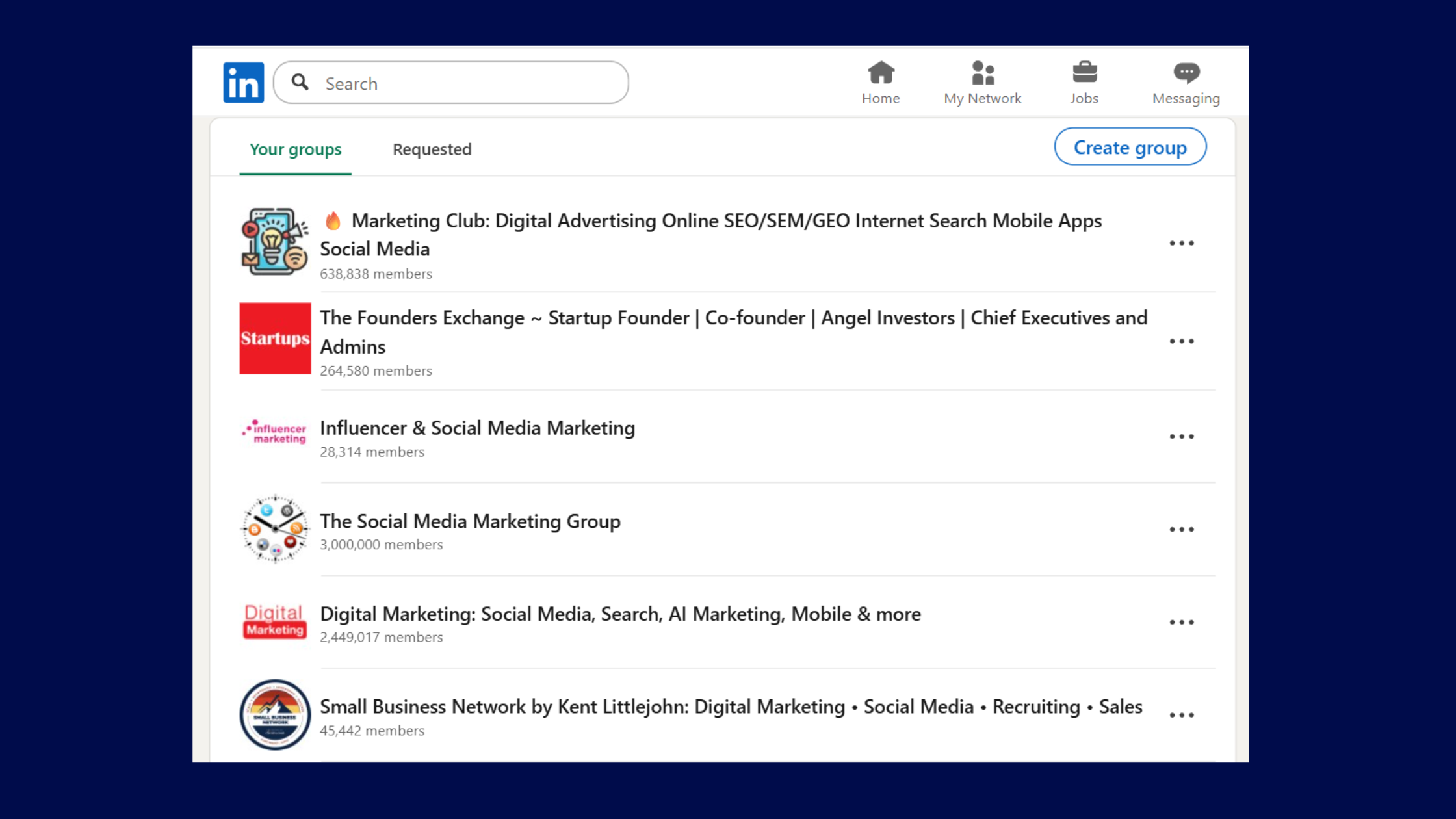 LinkedIn Groups