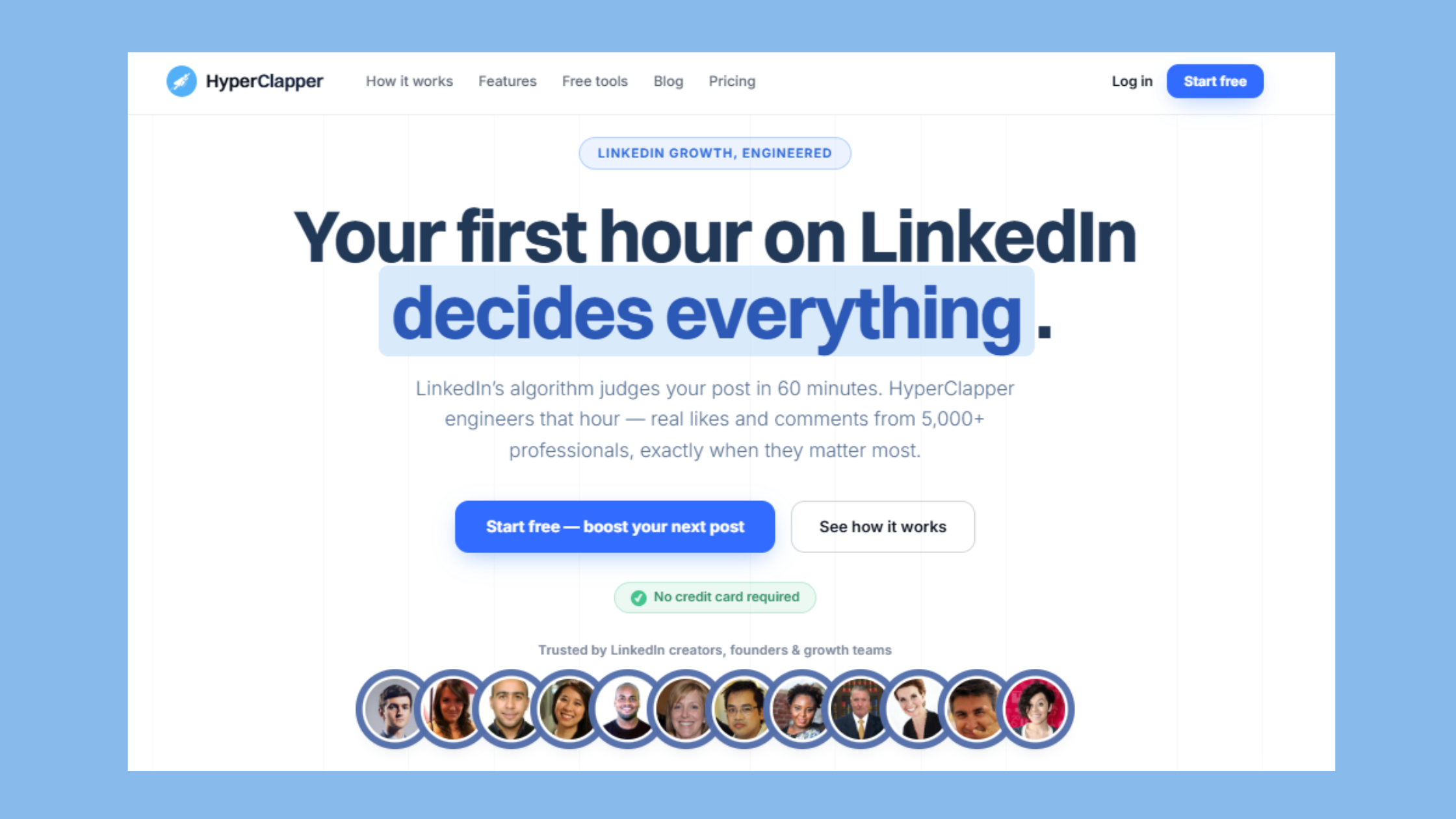 LinkedIn engagement tool