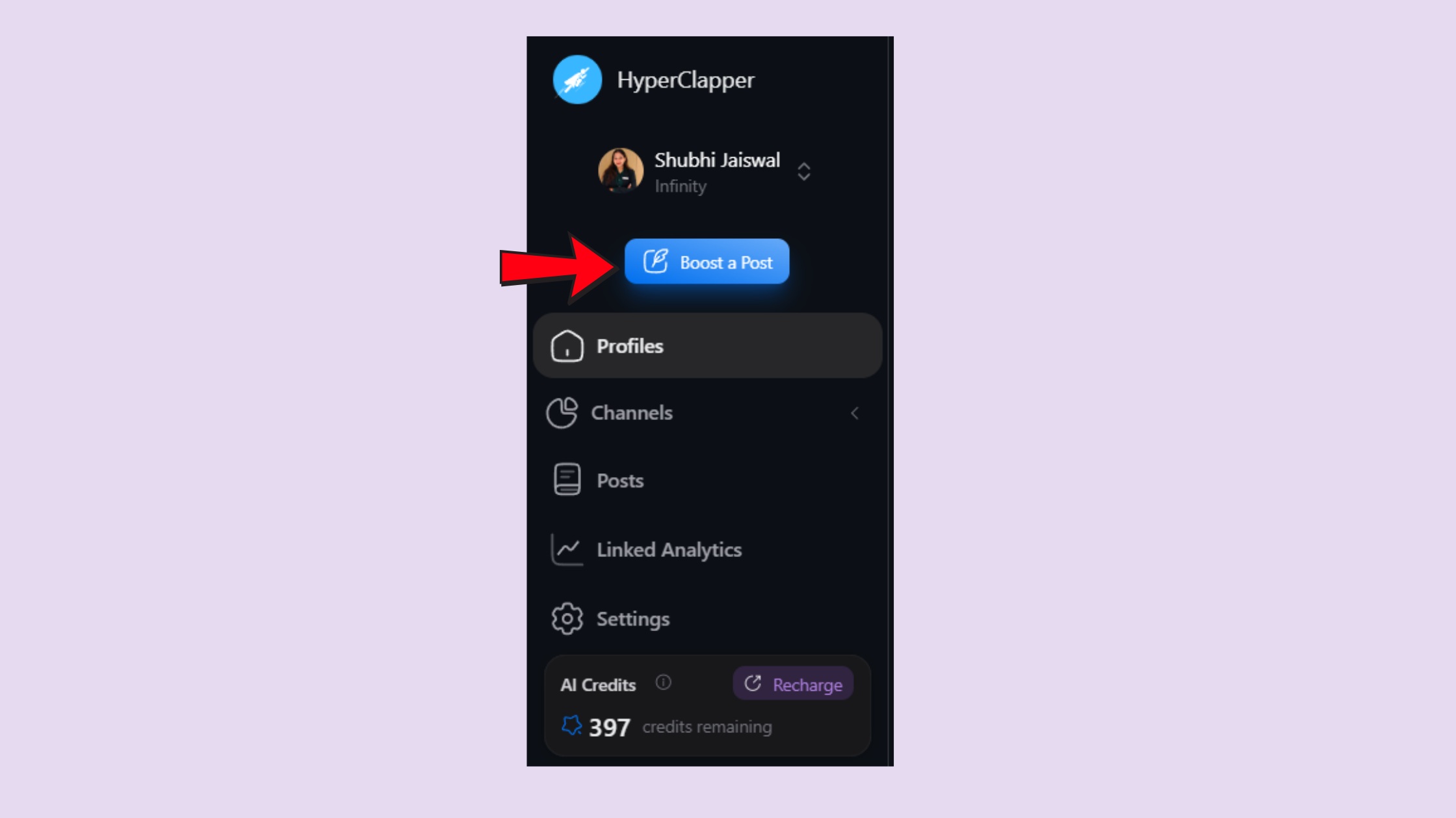 LinkedIn Profile Visibility Boost with HyperClapper