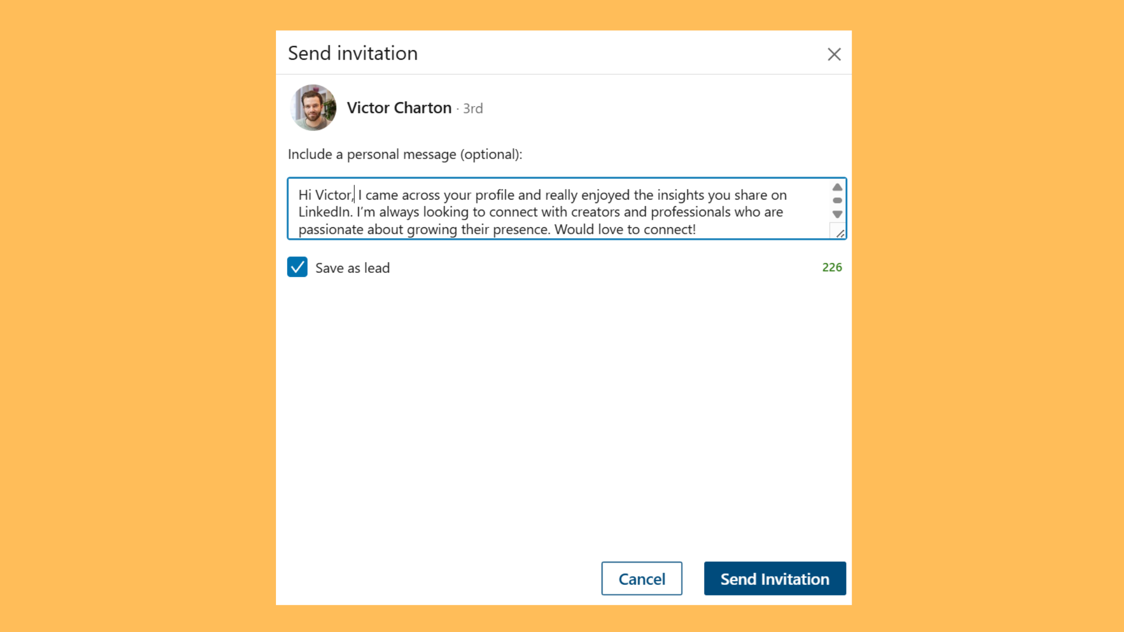 LinkedIn connection requests