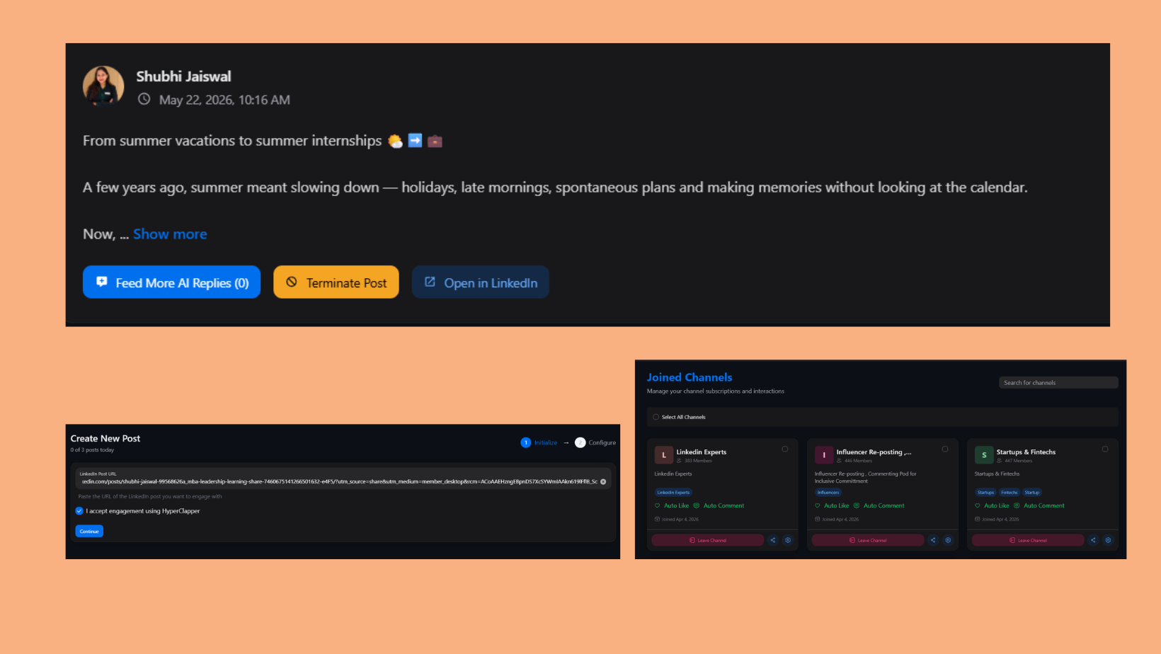 How HyperClapper Works: Channels, AI Replies, and Post Boosting