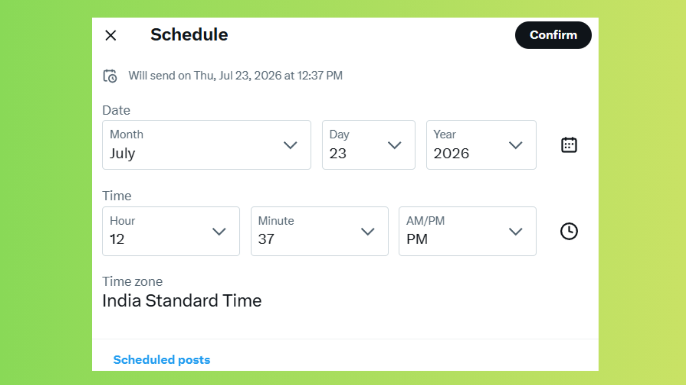 How to Schedule Twitter Long Form Posts