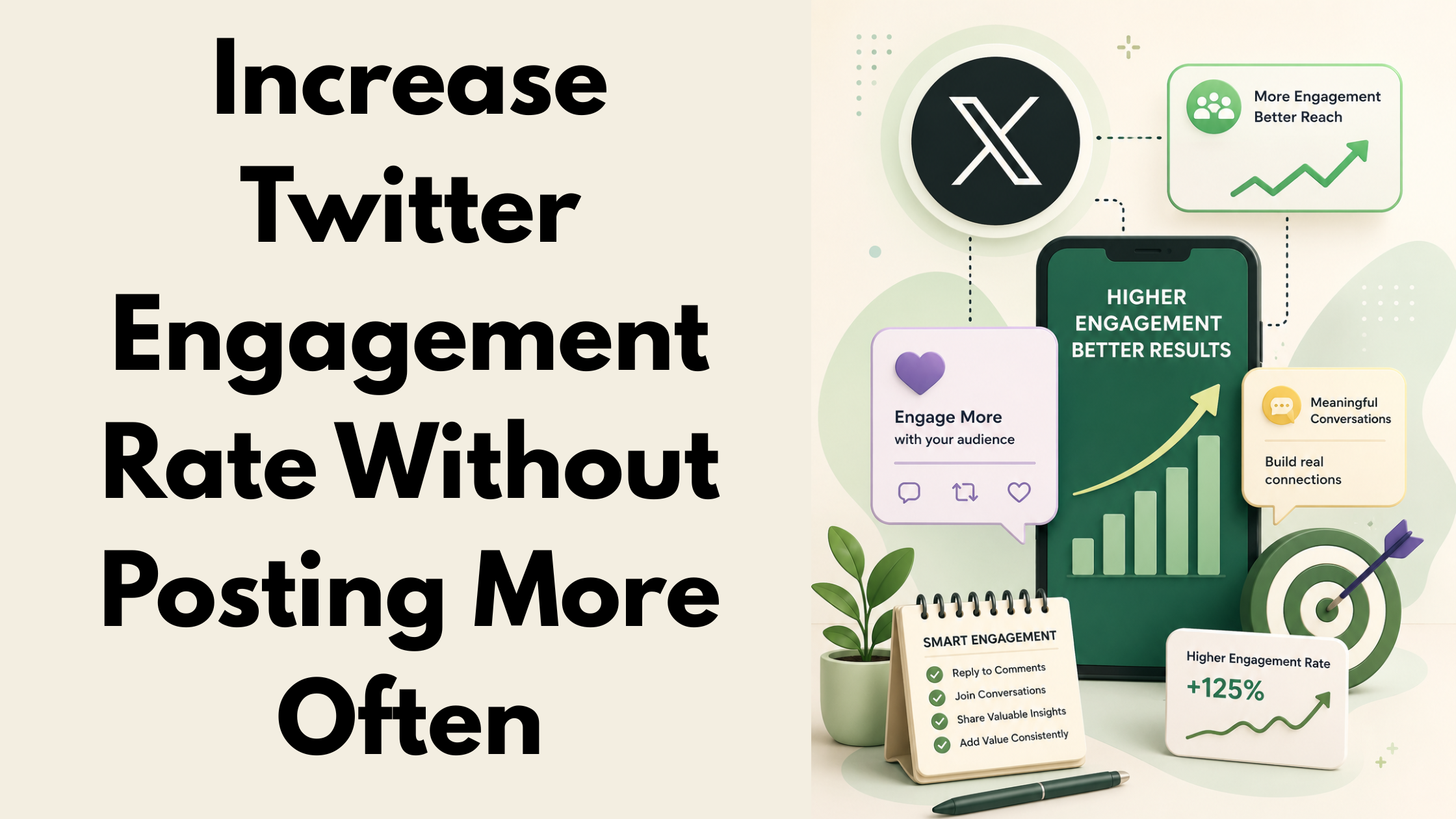 Increase Twitter Engagement Rate Without Posting More Often