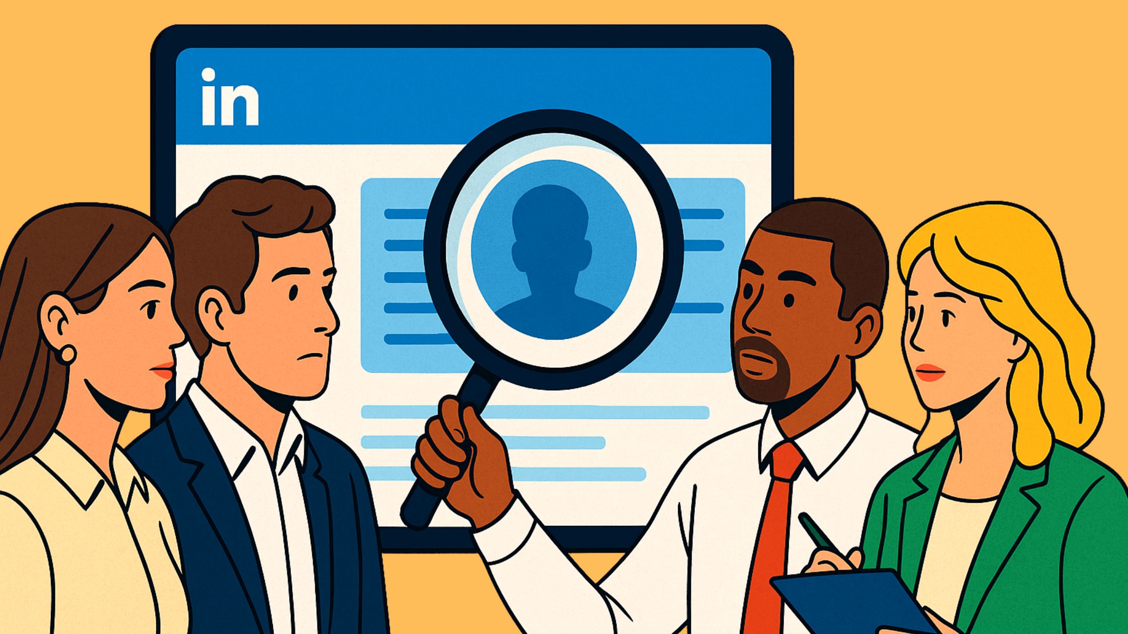 What Recruiters Actually Look at on LinkedIn