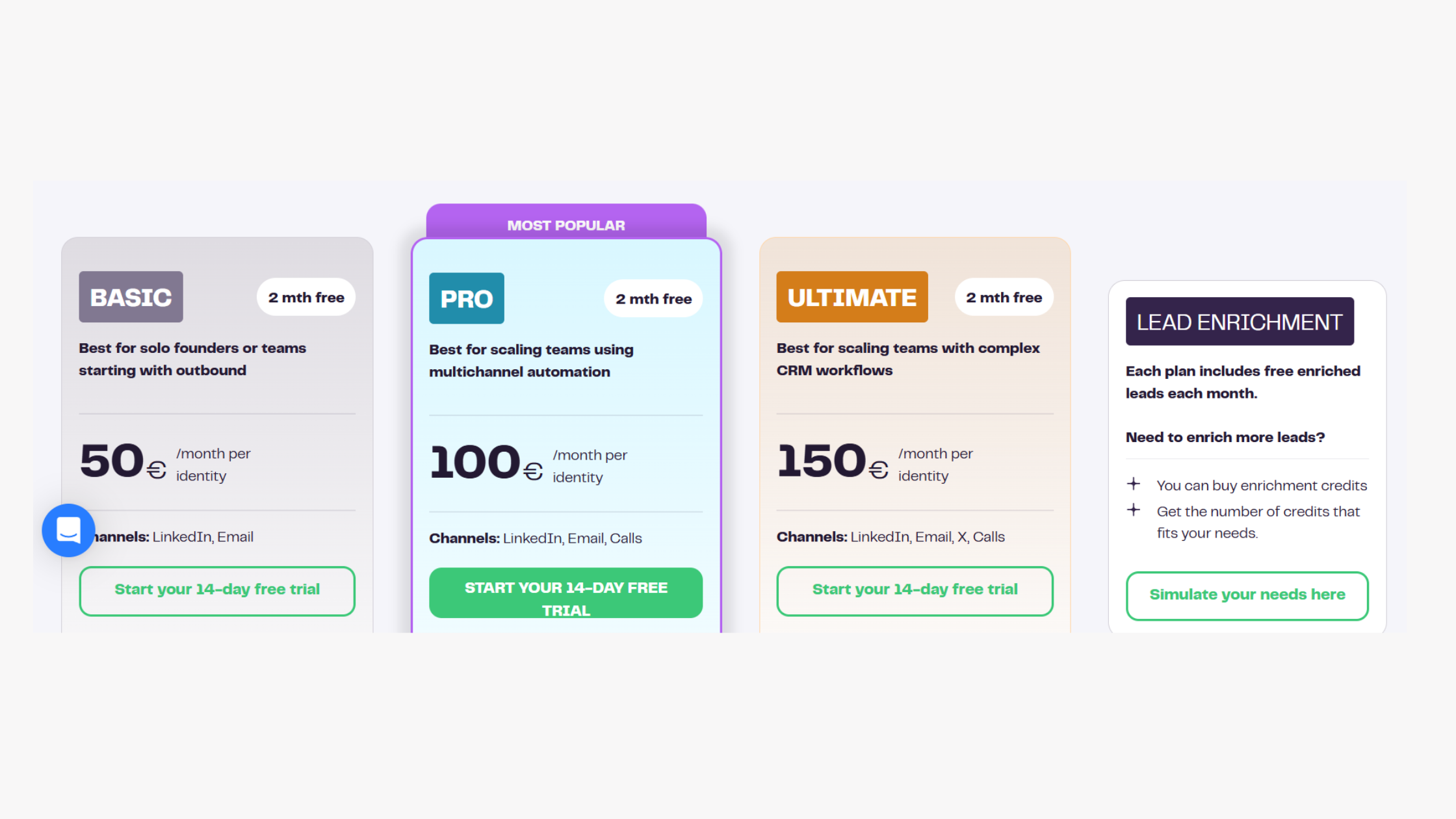 La Growth Machine Pricing 2026