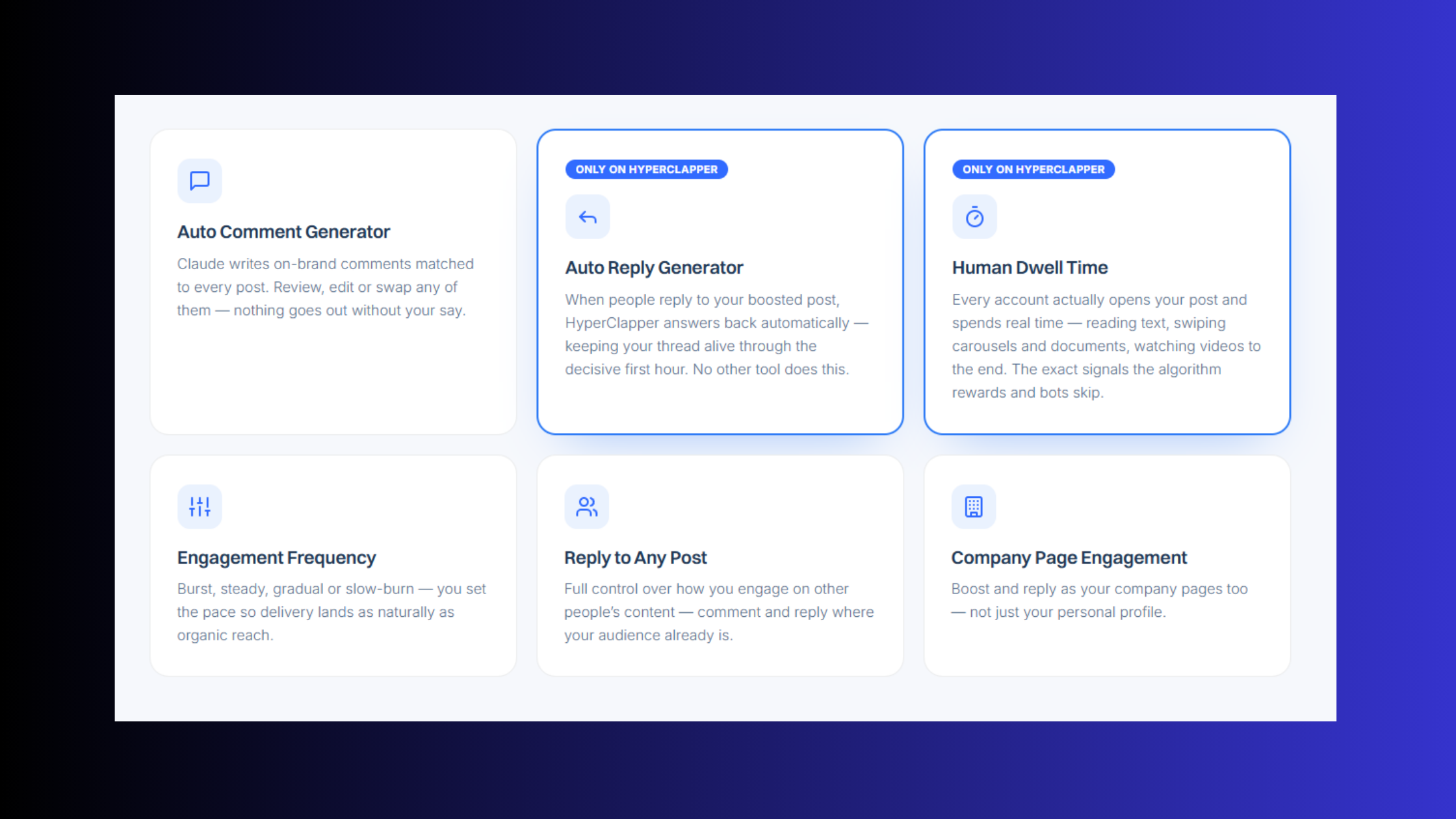 HyperClapper's Core Features