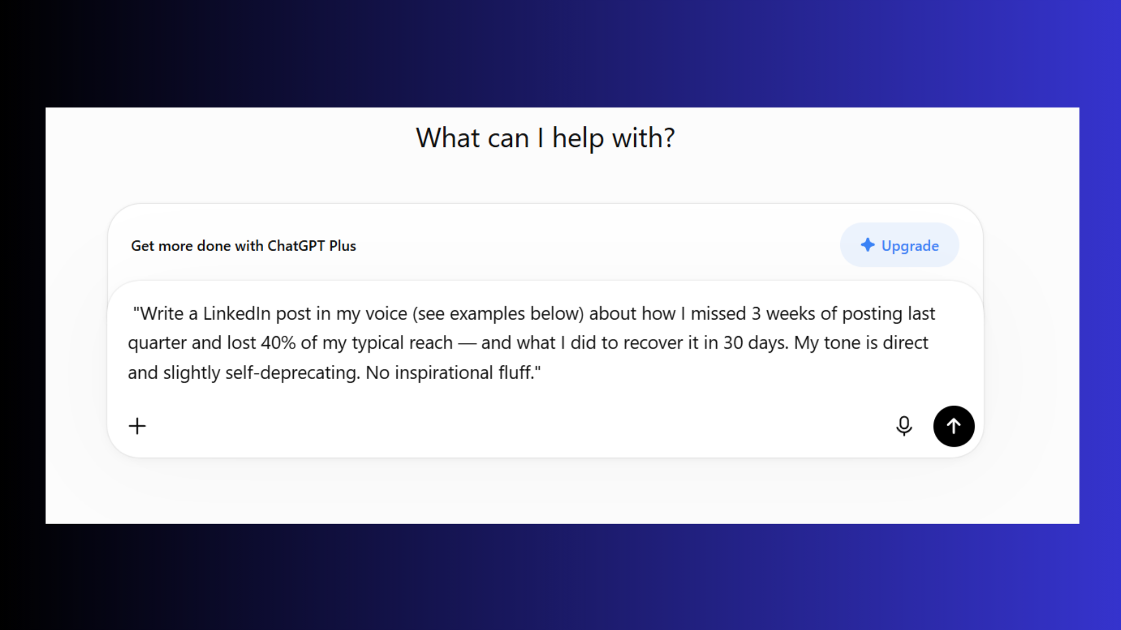 ChatGPT Prompts for LinkedIn Posts That Don't Feel Robotic