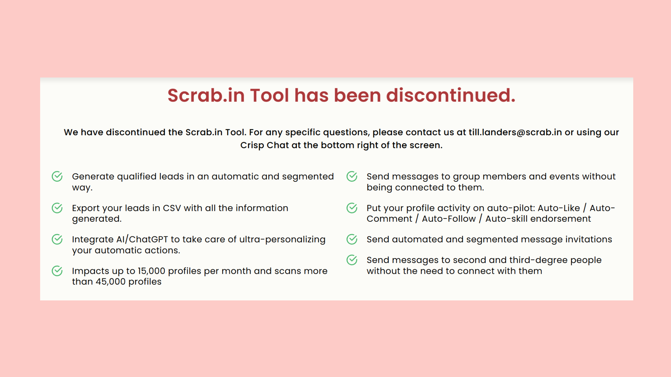 What Happened to Scrab.in