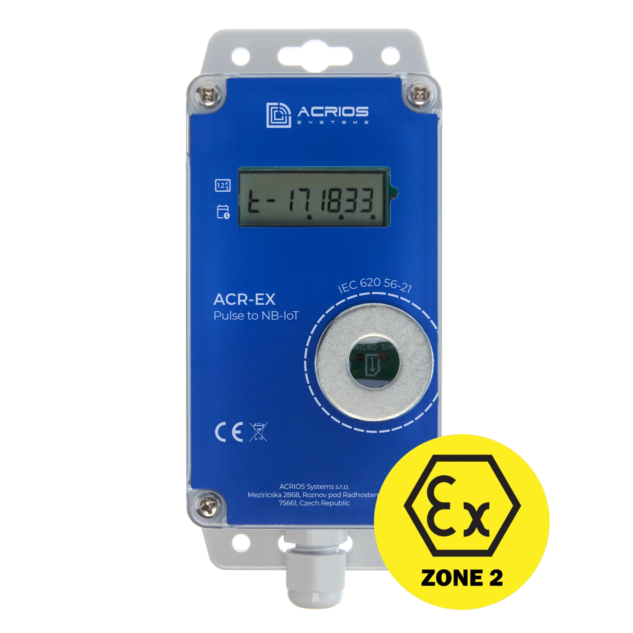 ACR-EX, ACRIOS' datalogger for remote meter reading.