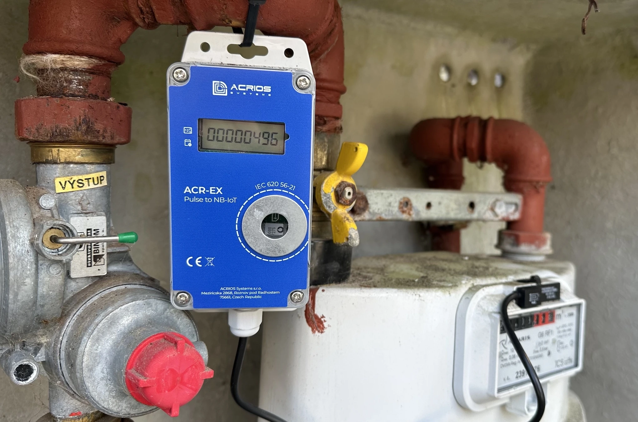 ACRIOS' ACR-EX datalogger for gas utilities in the field
