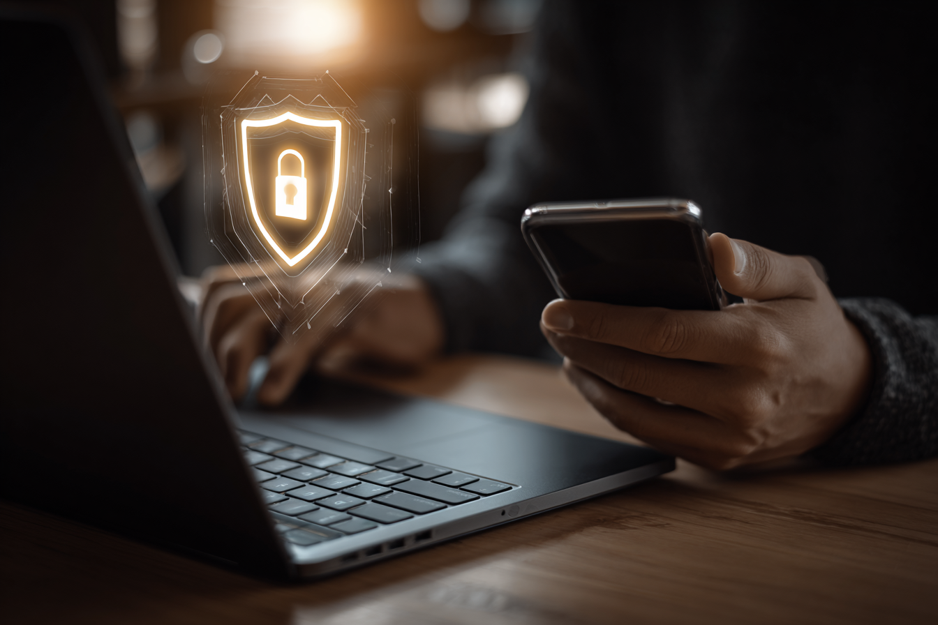 shield icon symbolizing secure authentication