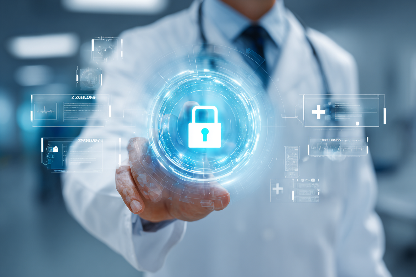Zero trust protecting sensitive data in healthcare and finance industries