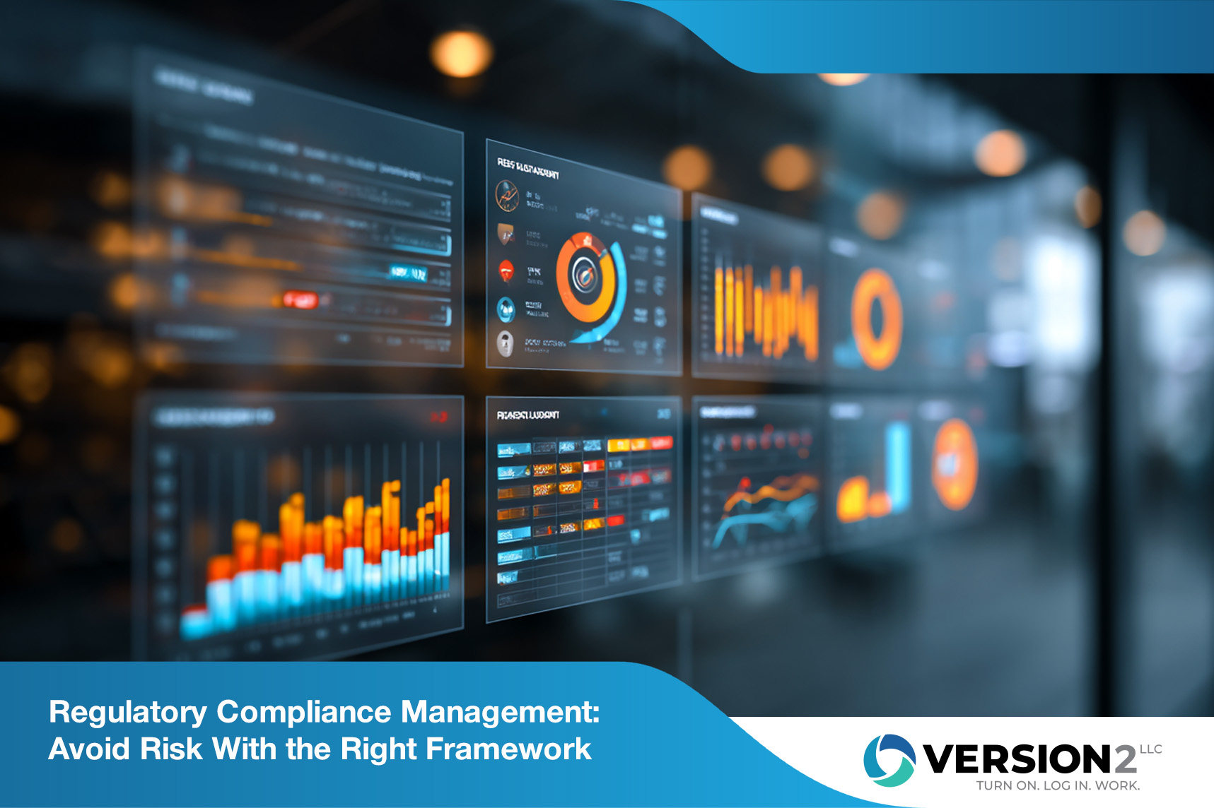 IT security agent working on his powerhouse software.