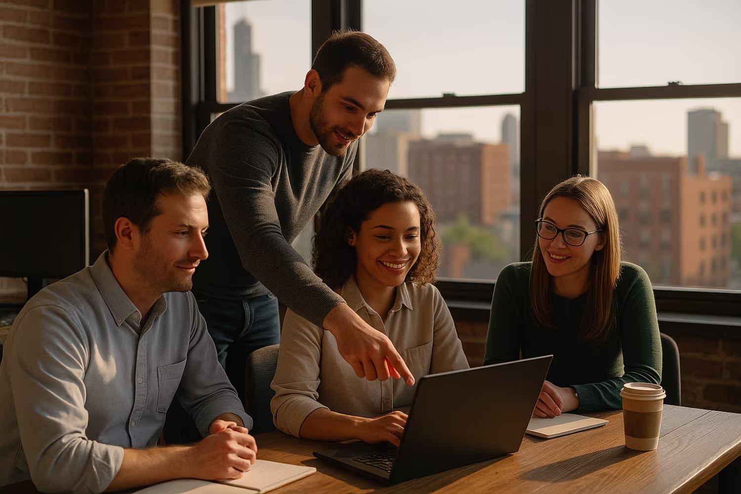 IT professional assisting Chicago business team