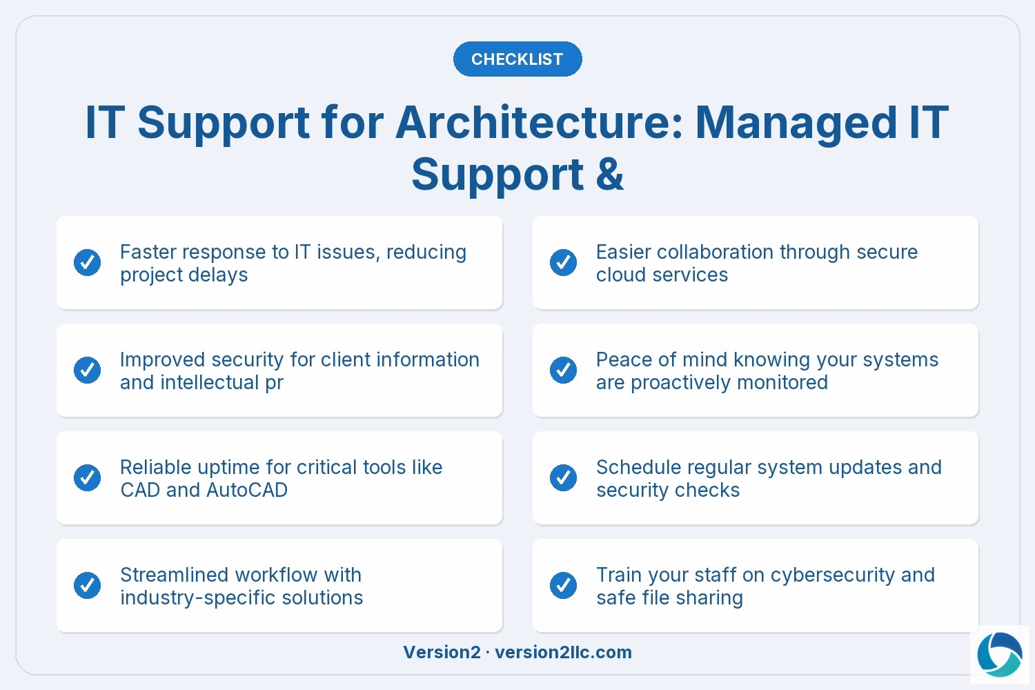 IT Support for Architecture: Managed IT Support &
