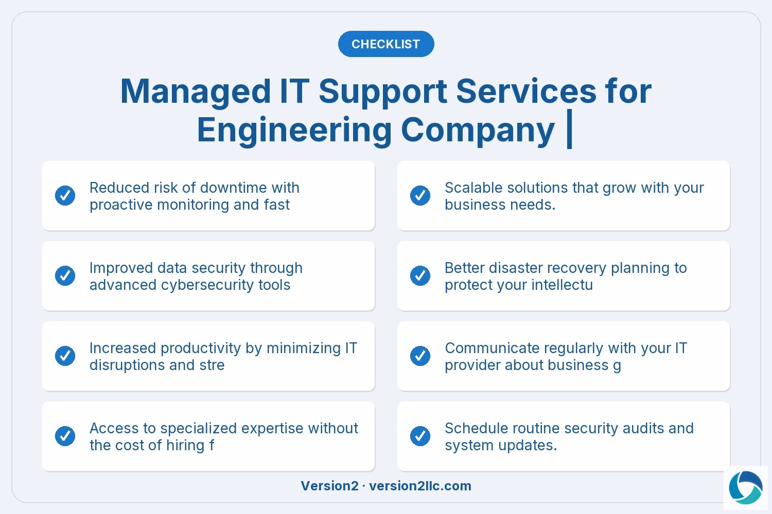 Managed IT Support Services for Engineering Company |