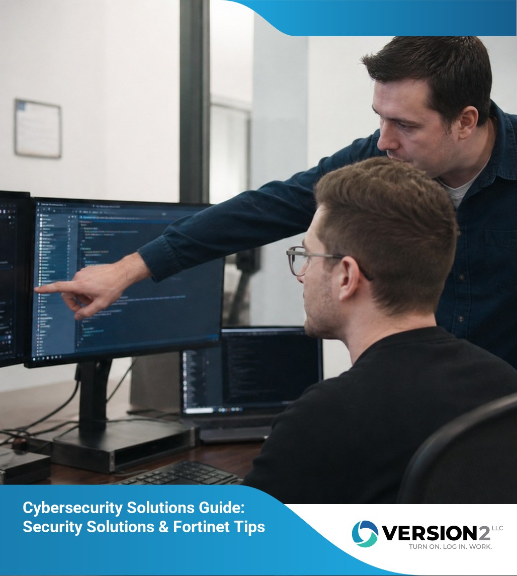 IT security agent working on his powerhouse software.