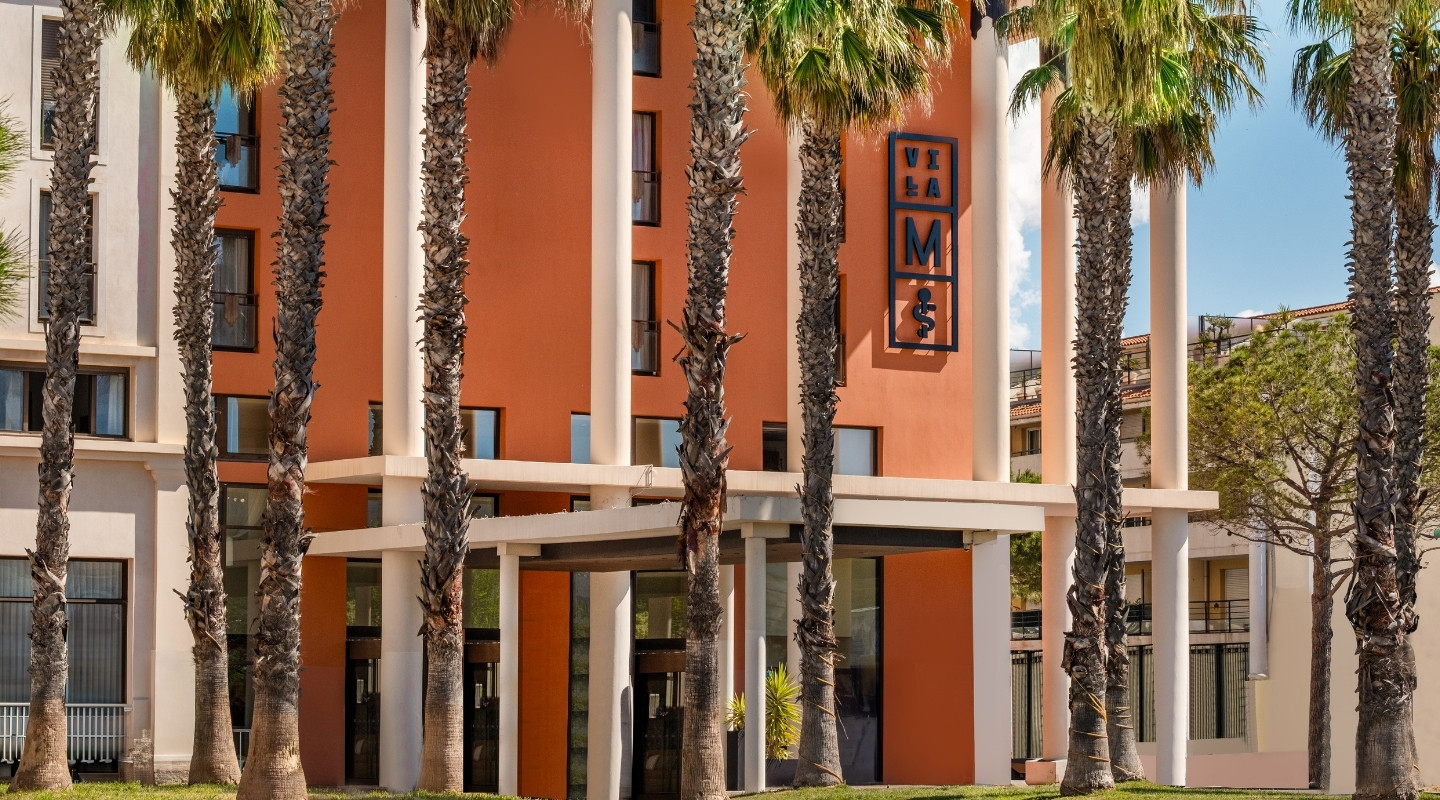 Façade de l'hôtel Villa M Marseille.