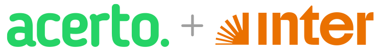 Logo da Acerto + inter