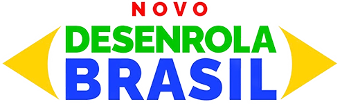 Logomarca do programa Desenrola Brasil.