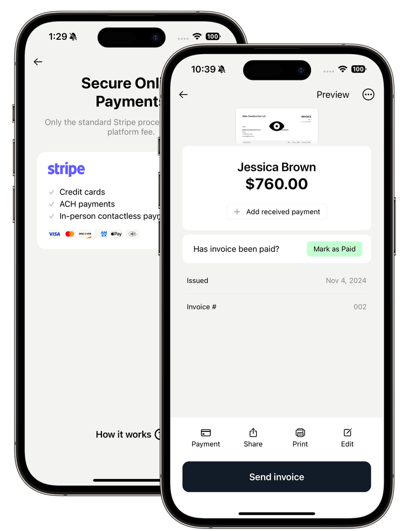 Free invoice generator tofu