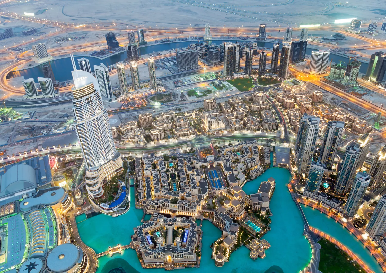 UAE skyline.