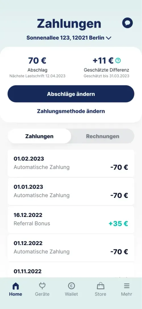 App-Screen