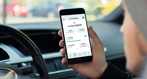 EV car connected to virtual power plant (English)