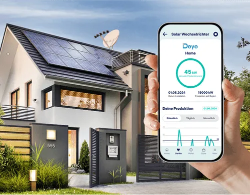 Ostrom-App Solar-PV Übersicht