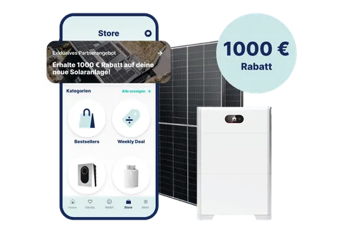 Ostrom Solar-PV mit Batteriespeicher