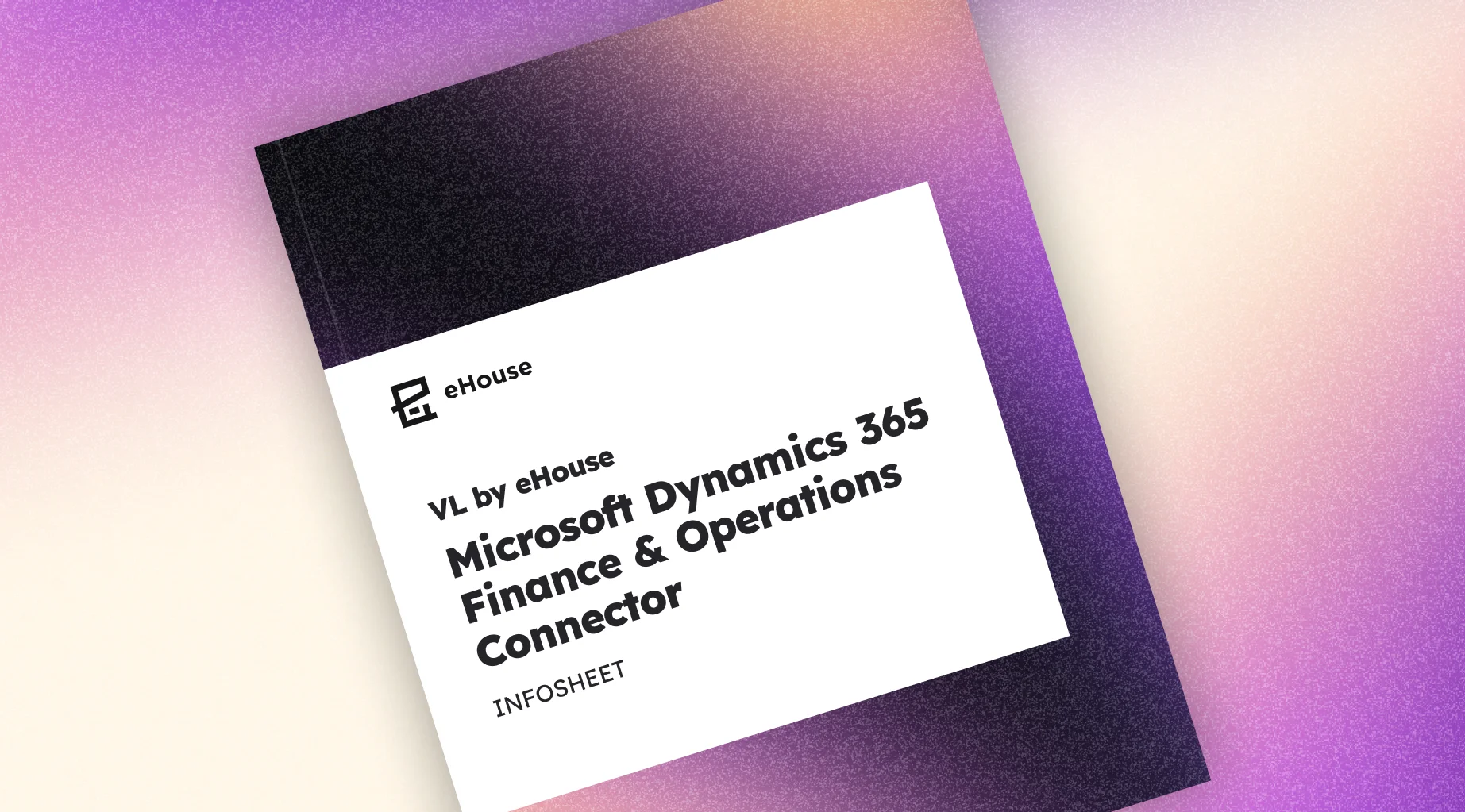 Tile image for the VL by eHouse | Microsoft Dynamics 365 Finance & Operations Connector resource from eHouse Studio