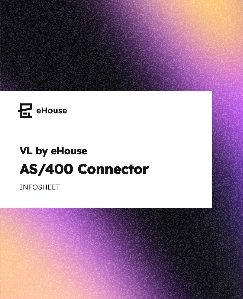 Cover image for the VL by eHouse | AS/400 Connector resource from eHouse Studio