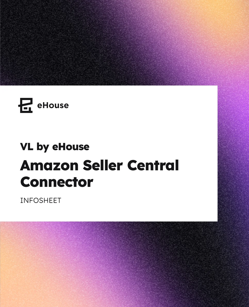 Cover image for the VL by eHouse | Amazon Seller Central Connector resource from eHouse Studio